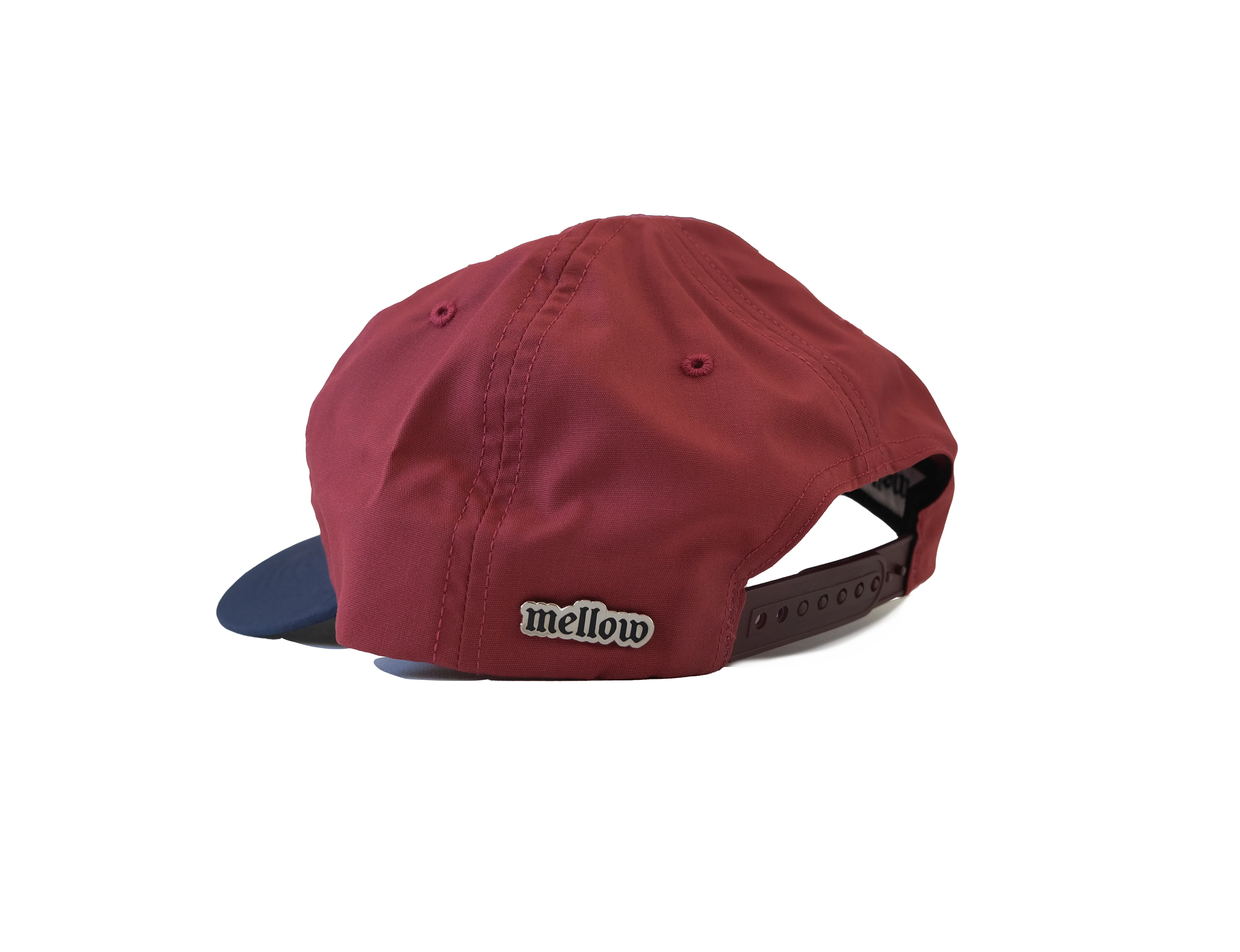 5-PANEL W/ PIN - MAROON/NAVY - Image 4